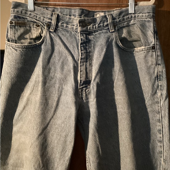 Men’s well worn Calvin Klein Light indigo Jeans. 36. X 30. - Picture 4 of 16